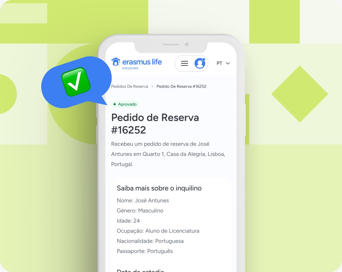 Funcionalidades para senhorios